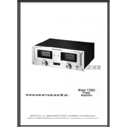 Marantz model 170dc power - marantz,