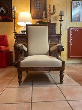 fauteuil Charles X authentique