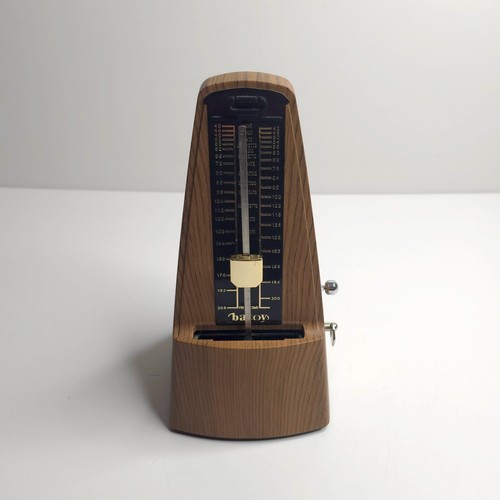 Mechanical metronome faux wood - mechanical,