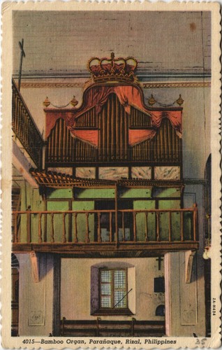 Philippines bamboo organ - pc, philippines,