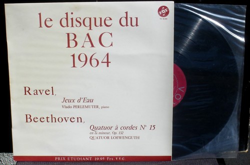 Bac 1964 loewenguth perlemuter - 1964,