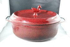 Vintage cocotte en fonte, Auflaufform aus Gusseisen,Cast iron casserole,
