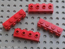 4 x LEGO ferrari red brick