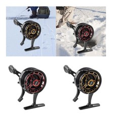 Moulinet de pêche sur glace pour gaucher, pour l'été, la rivière,