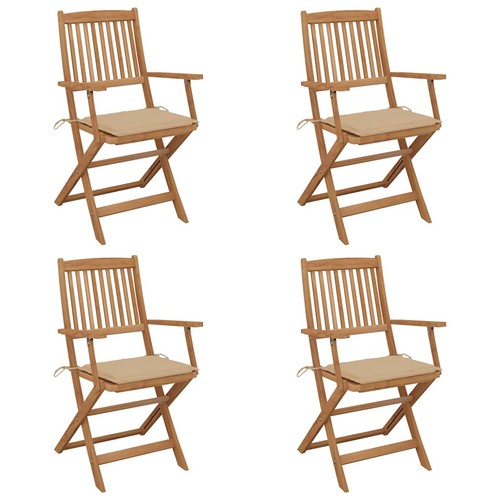 Chaises pliantes avec