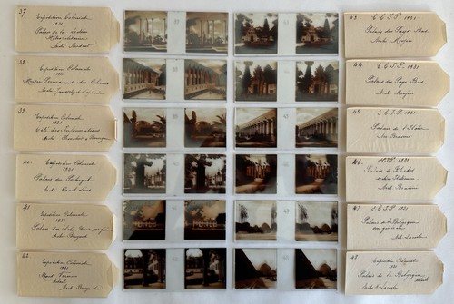Ancienne plaque photo verre