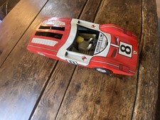 Ferrari 512 s Bardahl -1969-Tôle Lithographiée-SEV Marchal- Avec Conducteur-32cm