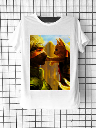 Tee shirt naruto kakashi - tee-shirt,