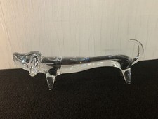 Chien Teckel  en cristal de