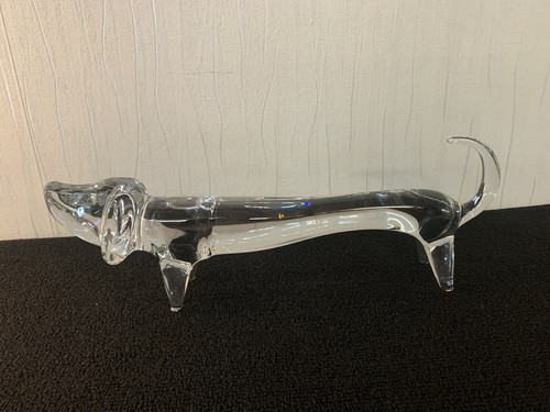 Chien teckel cristal de - ,