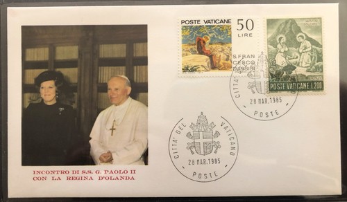 Fdc vatican pope - fdc,, «
