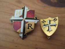 BROCHE RELIGIEUSE X2 " DIOCESE