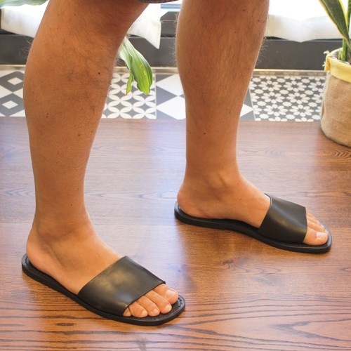 Pieds pour homme cuir - pieds, en