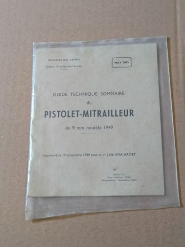 Manuel mat technique - 49,