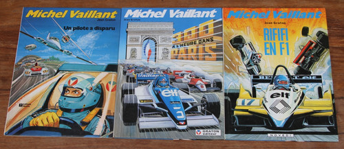 Michel vaillant lot de 3 - michel,