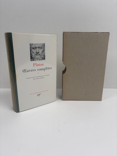 Pléiade platon oeuvres - pléiade,