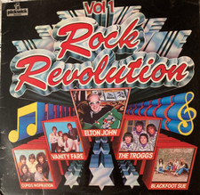 Disque Vinyle 33 rs   ROCK REVOLUTION   VOL 1