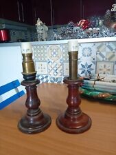 objet de Tranchée Ww1 14-18 2 pieds de lampes à bougie