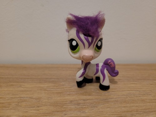 Petshop chien zebre violet