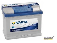 Batterie Auto Varta D24 60 Ah 540A Pôle Positif Droit Prête À L'Emploi