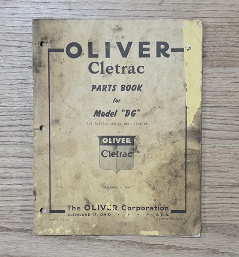 1947 oliver cletrac parts - oliver,