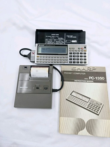 Sharp 1350 pocket - pc-1350,