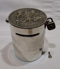 TIRELIRE avec cadenas METAL