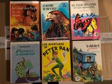 Lot 6 livres Bibliothèque