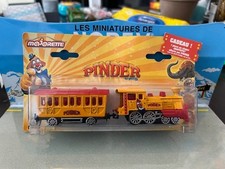 Miniature MAJORETTE - Blister PINDER - Train + wagon
