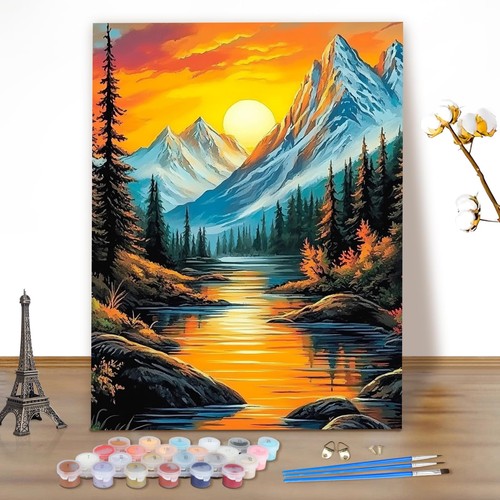 Peinture par numero adulte - peinture,
