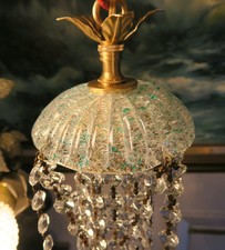 Icy Green Italy Art glass