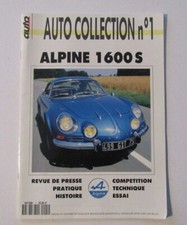 Auto passion Auto Collection Hors série  ALPINE 1600S  N°1