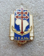 Insigne 3 e Régiment d'Artillerie de Marine