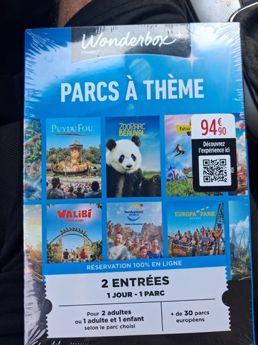 Wonderbox parcs thème - thème, –