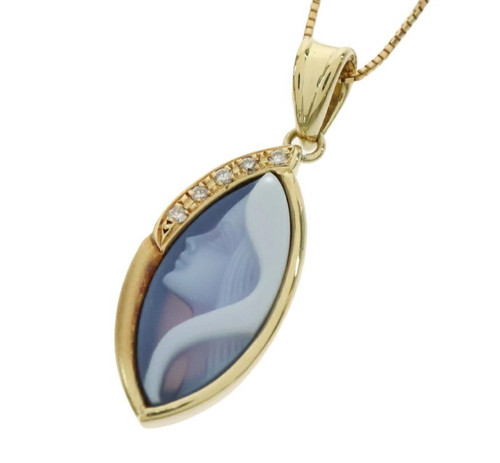 Collier pendentif erwin pauly - collier,