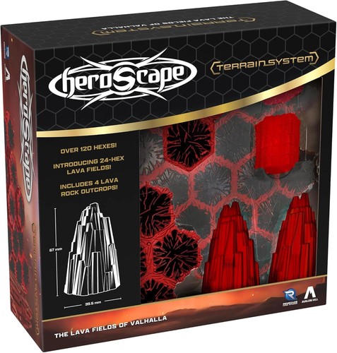 Heroscape les champs lave - heroscape,
