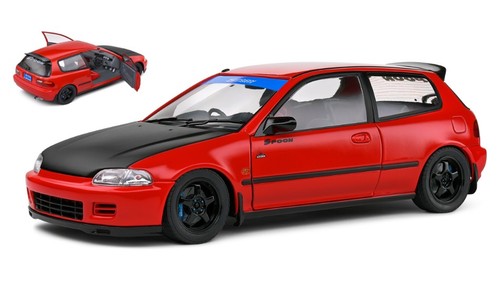 Solido honda civic spoon - civic, (eg6)