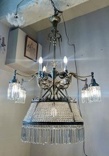 Grand lustre XIXe -  Banque -  Billard - Casino ....