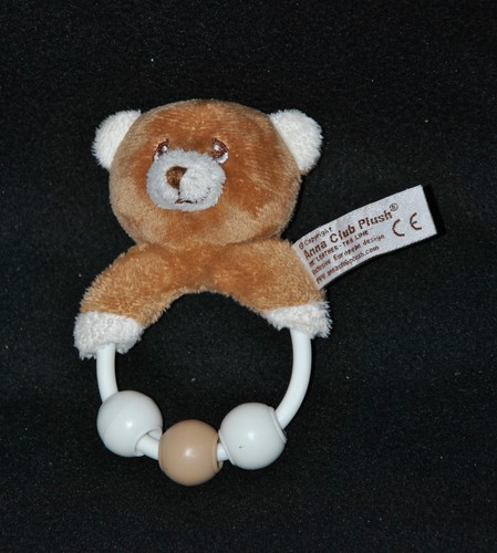 Peluche doudou ours rond - peluche,