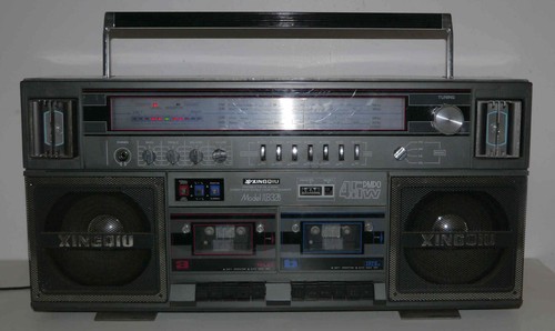 Rare boombox radio - cassette, fm