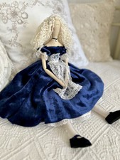 Poupée héros littéraire inspirée de Tilda Alice Rag poupée de personnage...