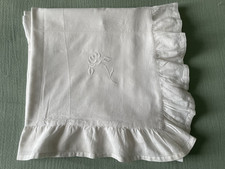 ancienne taie d'édredon  en