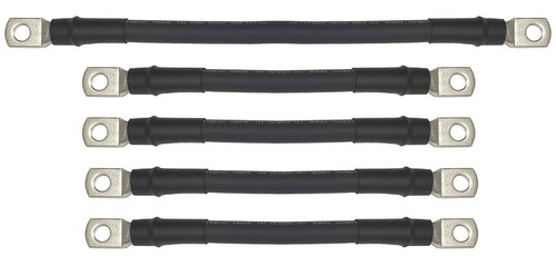 Golf cart battery - cart, cables