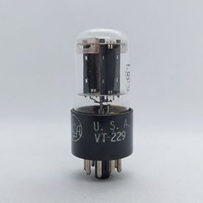 6SL7GT VT229 RCA CLEAR GLASS