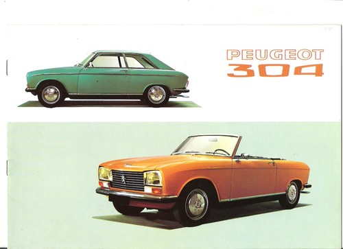 Peugeot 304 1970 coupe - peugeot,