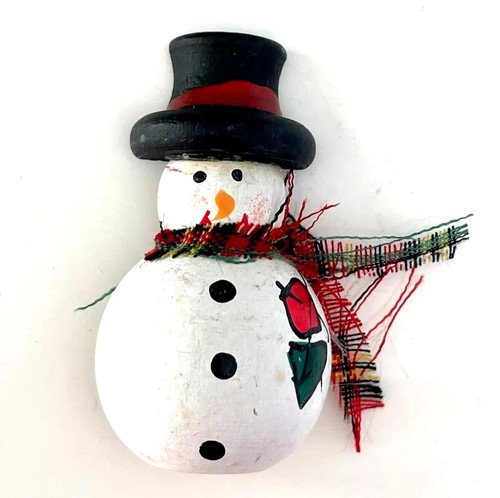 Broche vintage bonhomme - broche,