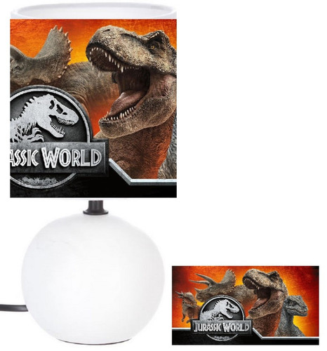 Lampe chevet dinosaure pied - lampe, de