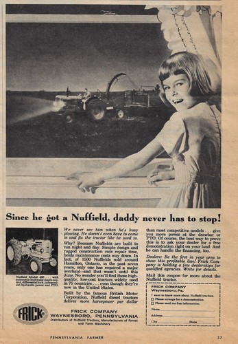 Nuffield tractor 1963 - -,