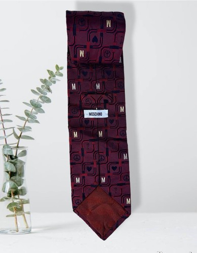 Cravate homme moschino vintage - cravate,