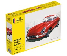Heller - JAGUAR TYPE E E 3L8 FHC maquette kit plastique réf. 80709 Neuf 1/24